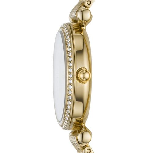 Reloj Fossil Carlie Mini Dorado Para Dama