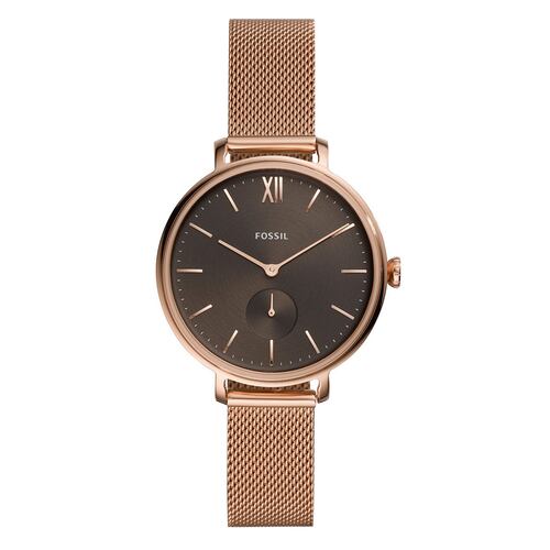Reloj Fossil Kalya Color Oro Rosado Para Dama
