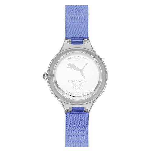 Reloj Puma Contour Azul Para Dama