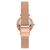 Reloj Fossil Carlie Mini Color Oro Rosa ES4828 Para Dama