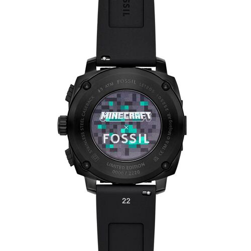Reloj Fossil Minecraft para Hombre