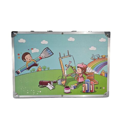 Set de Arte Portafolio Azul Artinc ¡Variedad de Colores y Materiales!