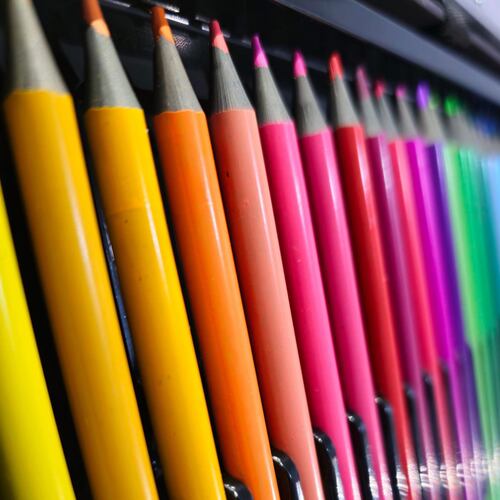 Set de Arte Portafolio Rosa Artinc ¡Variedad de Colores y Materiales!