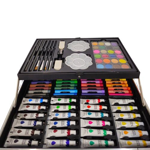Set de Arte Portafolio Rosa Artinc ¡Variedad de Colores y Materiales!