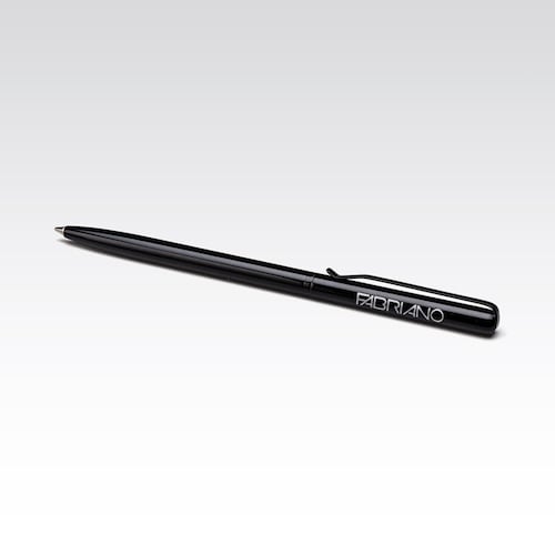 Bolígrafo Fabriano Recargable Negro