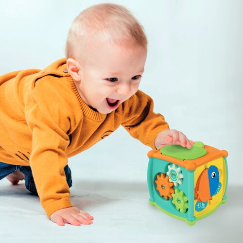 Cubo Mágico de Actividades Dinámicas Baby Clementoni