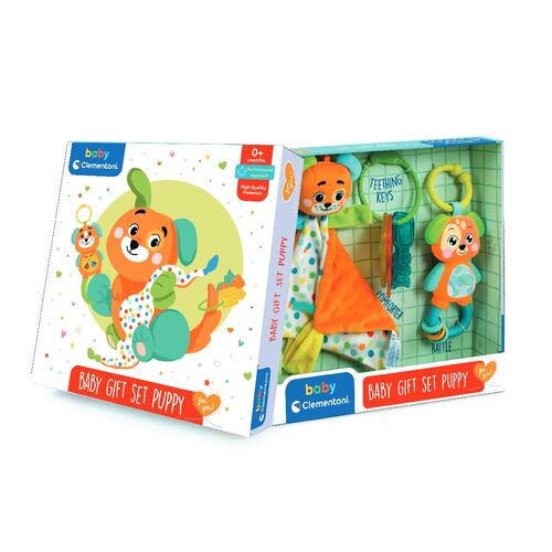 Set de Regalo Recién Nacido Puppy Baby Clementoni
