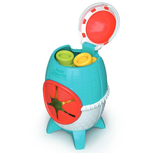 Cohete Sensorial Gama Suave Clemmy Juega y Aprende Clementoni