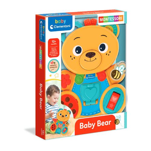 Bebé Oso Interactivo Montessori Baby Clementoni