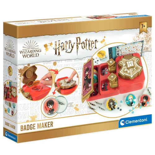 Set Máquina para Hacer Broches Personalizados Edición Harry Potter