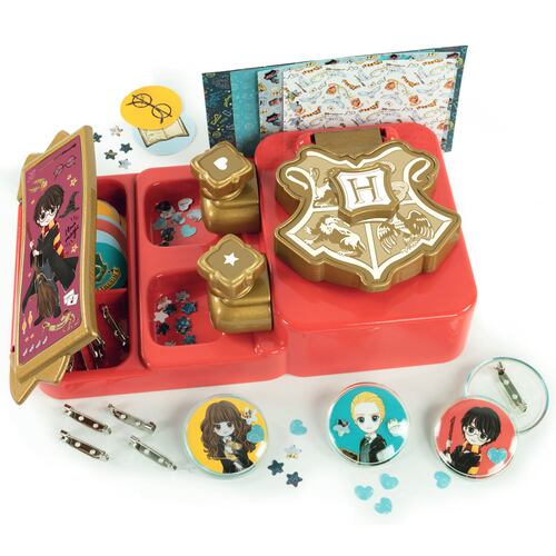 Set Máquina para Hacer Broches Personalizados Edición Harry Potter