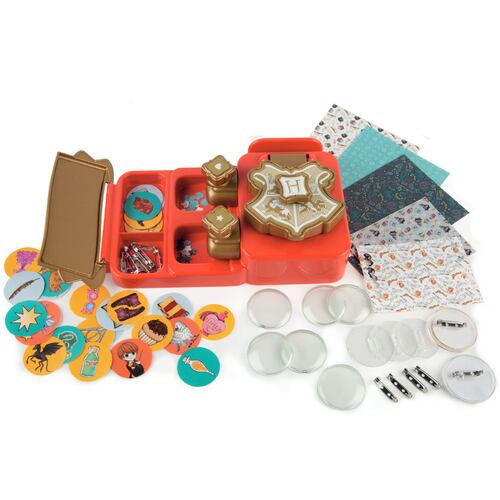 Set Máquina para Hacer Broches Personalizados Edición Harry Potter