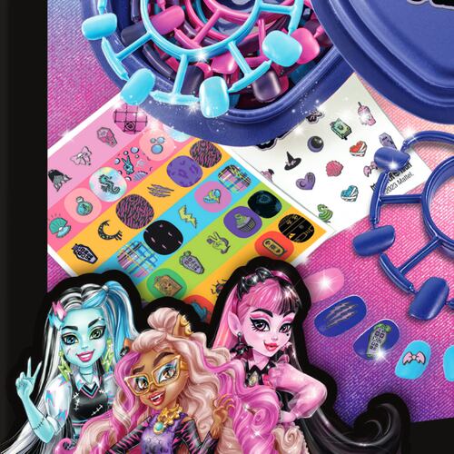 Set Decora Uñas de Colores Monster High ¡Póntelas y Luce muy Chic!