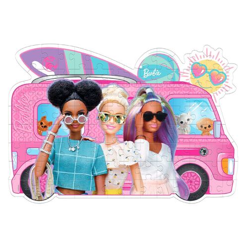 Rompecabezas Barbie Van 104 piezas