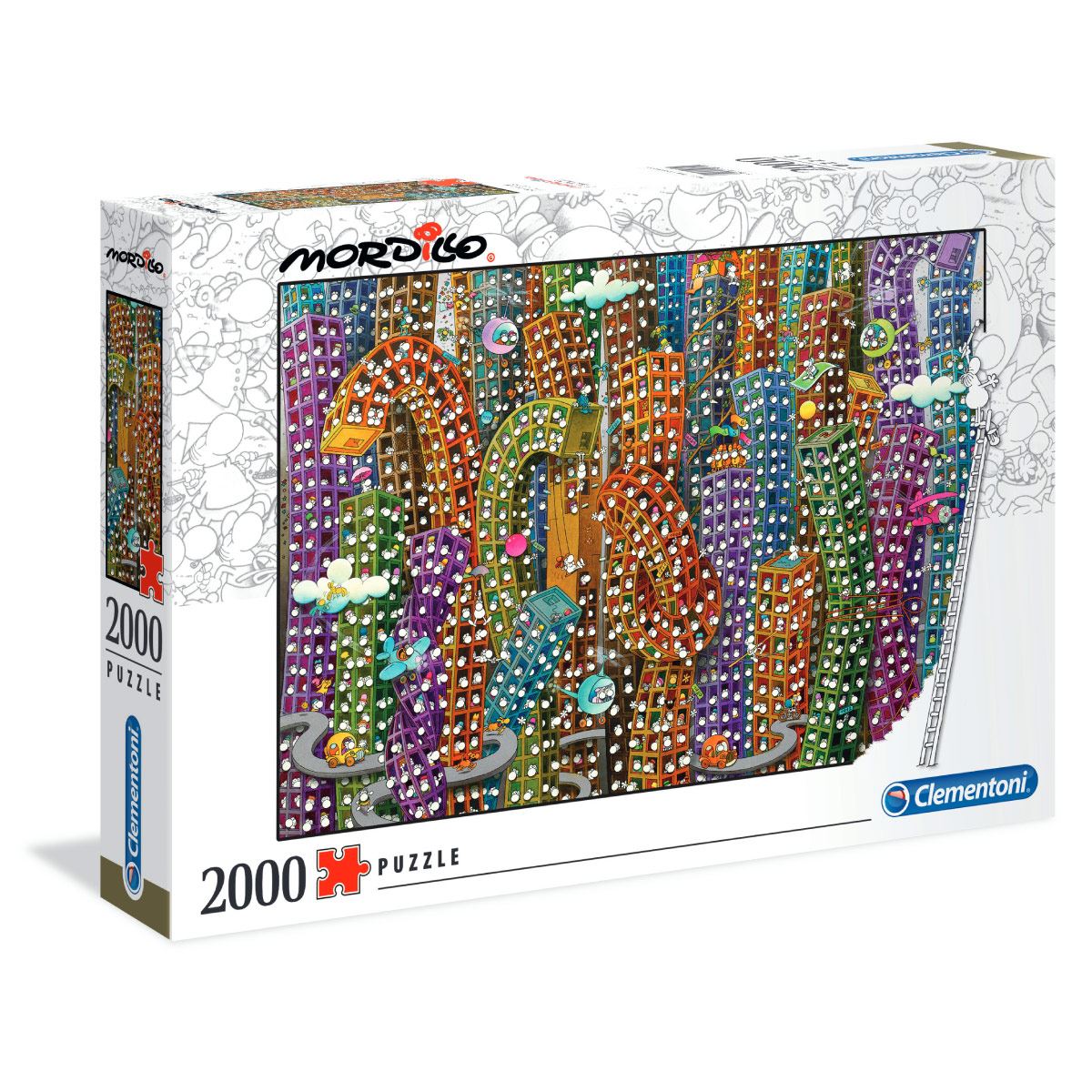 Trefl BrainRots Rompecabezas De 200 Piezas – Cocodrilo Guay De Universo Surrealista | Puzzle Colorido Para Niños +7 Años | 480x340 Mm | Estimula Imaginación Y Concentración