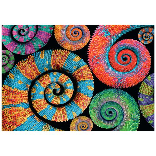 Rompecabezas HQC Colección Colorboom Curly Tails 500 piezas Clementoni