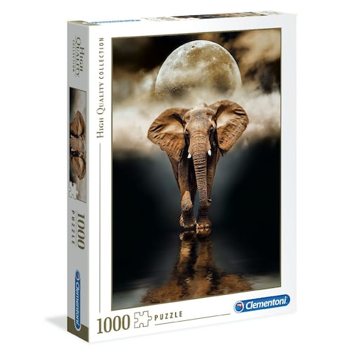 Rompecabezas The Elephant 1000 pcs Clementoni
