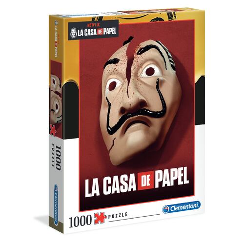 Rompecabezas La Casa de Papel 1000 piezas Clementoni
