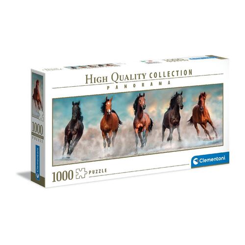 Rompecabezas 1000 piezas Panorama de caballos