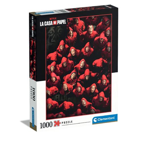 Rompecabezas La Casa de Papel 3 1000 piezas Clementoni