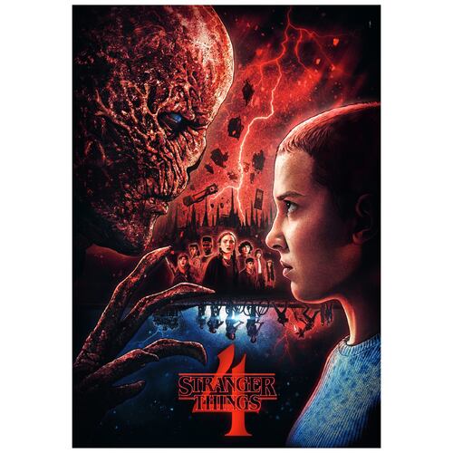 Rompecabezas HQC Stranger Things 1000 piezas Clementoni