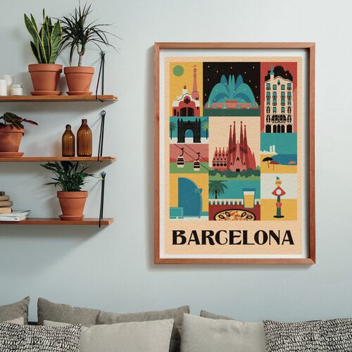 Rompecabezas Ciudad Barcelona 1000 piezas Clementoni