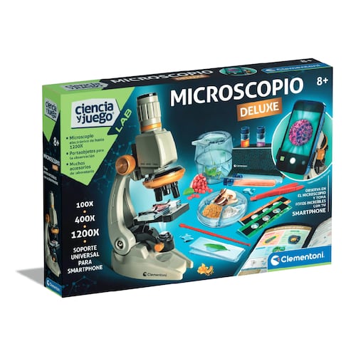 Microscopio Electrónico Deluxe Clementoni