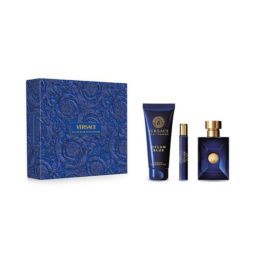 Estuche para Hombre Versace Dylan Blue Pour Homme EDT100ml + Shower Gel 90ml + Perfumero 10ml