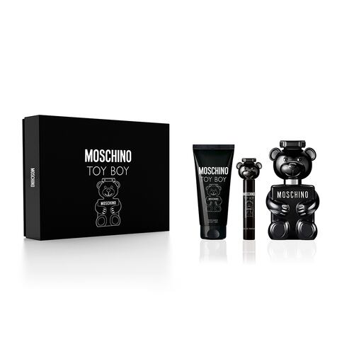 Estuche para Hombre Moschino Toy Boy EDP 100ml + Body Lotion 90ml + Travel Size 10ml