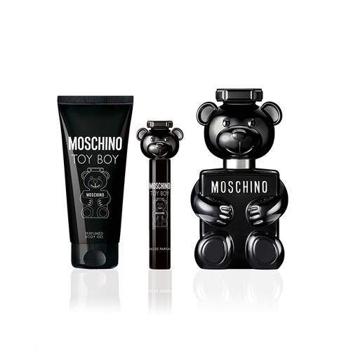 Estuche para Hombre Moschino Toy Boy EDP 100ml + Body Lotion 90ml + Travel Size 10ml