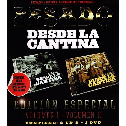 2CD/DVD Pesado Desde La Cantina Edición Especial