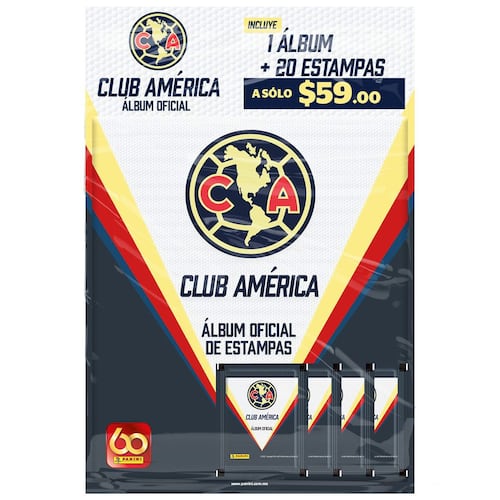 Club América multiset 4 sobres