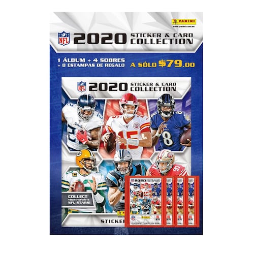 Multiset NFL 2020/2021 4 sobres