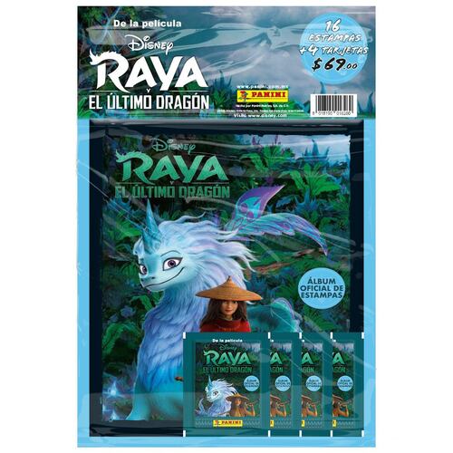 Raya and the last dragon movie multiset 4 sobres