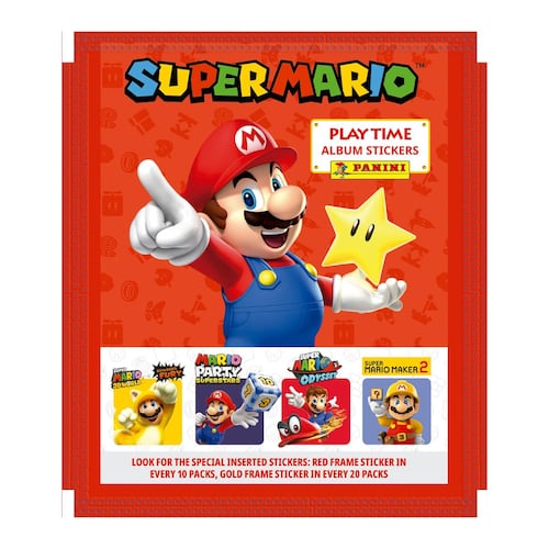 Sobre de Estampas Super Mario Panini