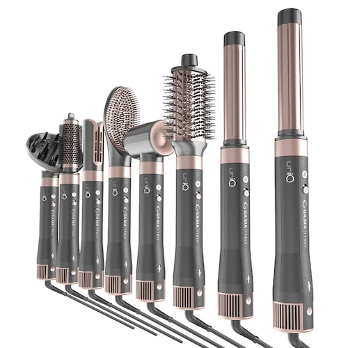 Multiestilizador Secadora Rizadora Alaciador Uniq Gama Italy