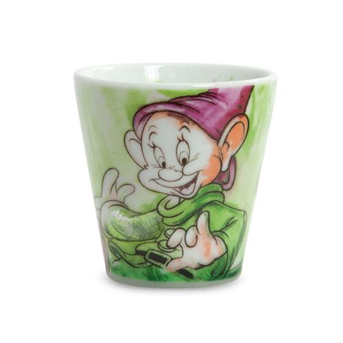 Set 4 Shots 70 ml Disney 7 Enanos Tontín Porcelana