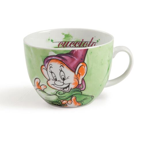 Taza Cappuccino 600 ml Disney Siete Enanos Doc Porcelana