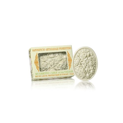 Jabón Óvalo Fiorentino Lirio del Valle 125gr