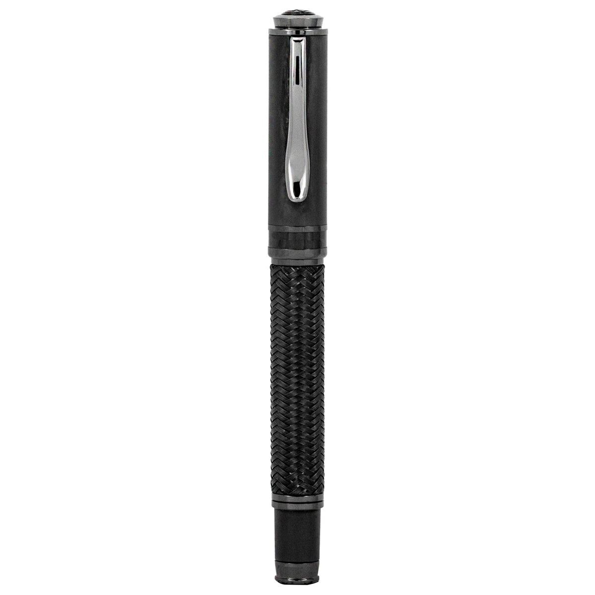 MONTEVERDE USA Innova Formula Füllfederhalter – Edelstahlfeder Fein – Blau, Mit Patronen/Kolben-Füllsystem