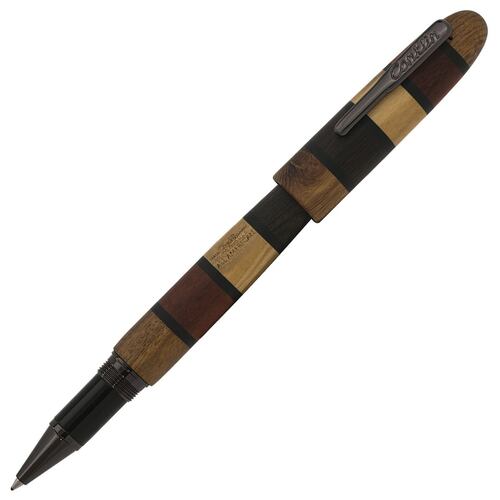 Roller Ball Conklin All American Le Quad Wood