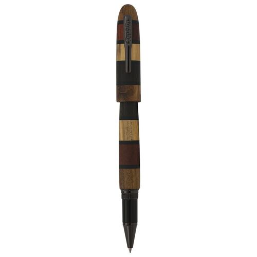 Roller Ball Conklin All American Le Quad Wood