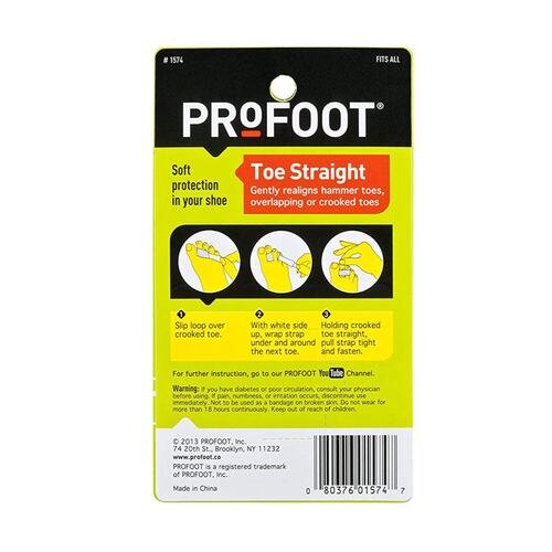 Bandas para Dedos del Pie Rectos Profoot