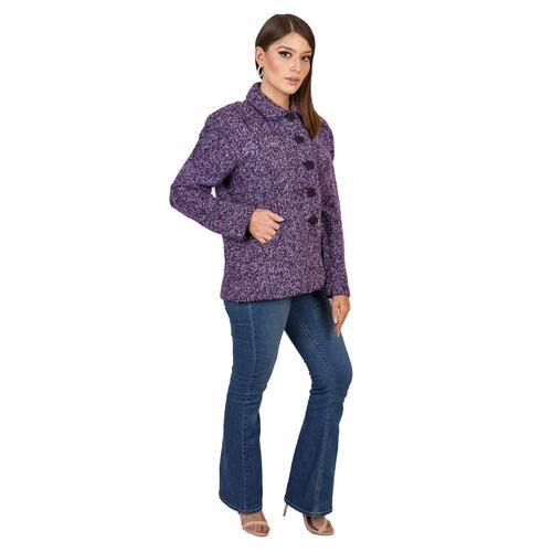 Saco bolsa canguro - morado