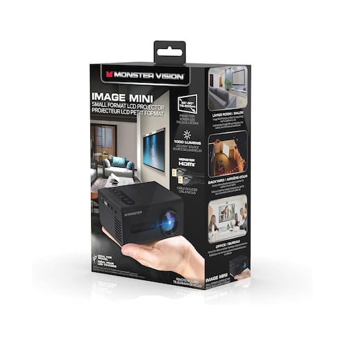 Proyector Mini Monster Negro