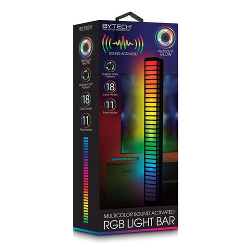 Barra LED sensible al sonido RGB