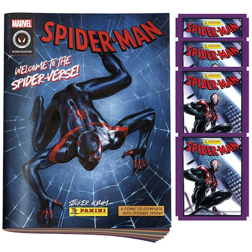 Multiset 4 sobres Spiderman 2023 Spider verse