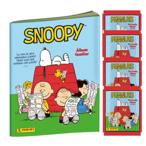 Multiset 4 Sobres Snoopy
