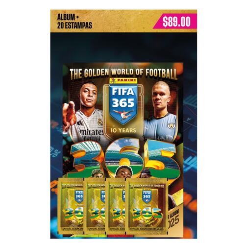 Multiset 4 Sobres Fifa 365 2025