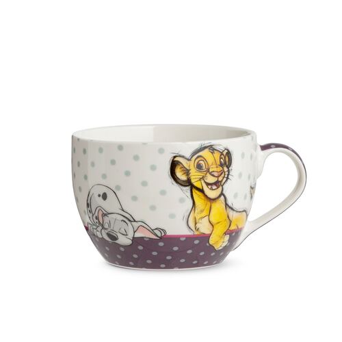 Taza Capuchino Egan Disney Animales 520 ml